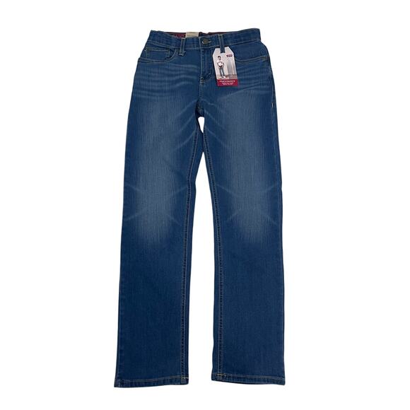 Levi's 514 Boy's 14 Reg 27/29 Classic Straight Leg Performance Jeans NWT - Picture 1 of 8